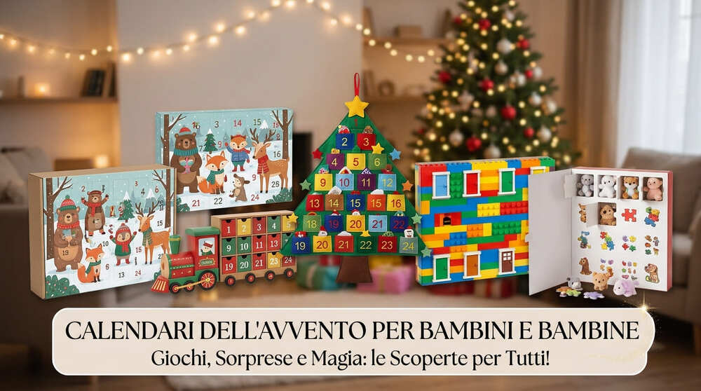 i migliori calendari dell'avvento 2026 per bambini e bambine di tutte le età